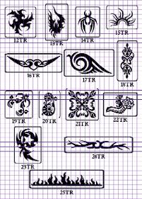 stencils tattoo by temp2.com